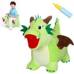INPANY Bouncy Dragon Hopper front view shows playful design for active balance training