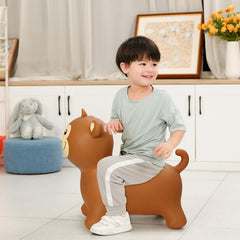 INPANY bouncy monkey hopper durable-material emphasizes long-lasting fun during playtime