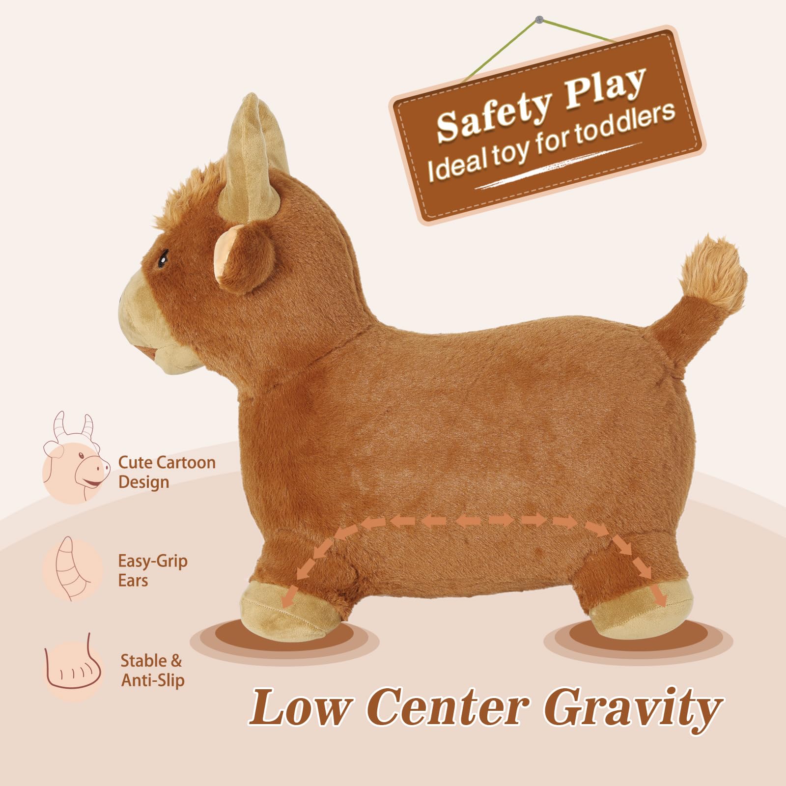 INPANY Bouncy animal gift box ready for birthdays and creative play.