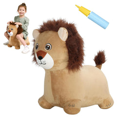INPANY Lion Hopper face detail with friendly expression for imaginative play.