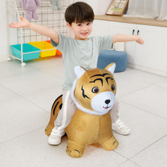 INPANY Tiger Bouncy Hopper outdoors on grass shows versatile play options.