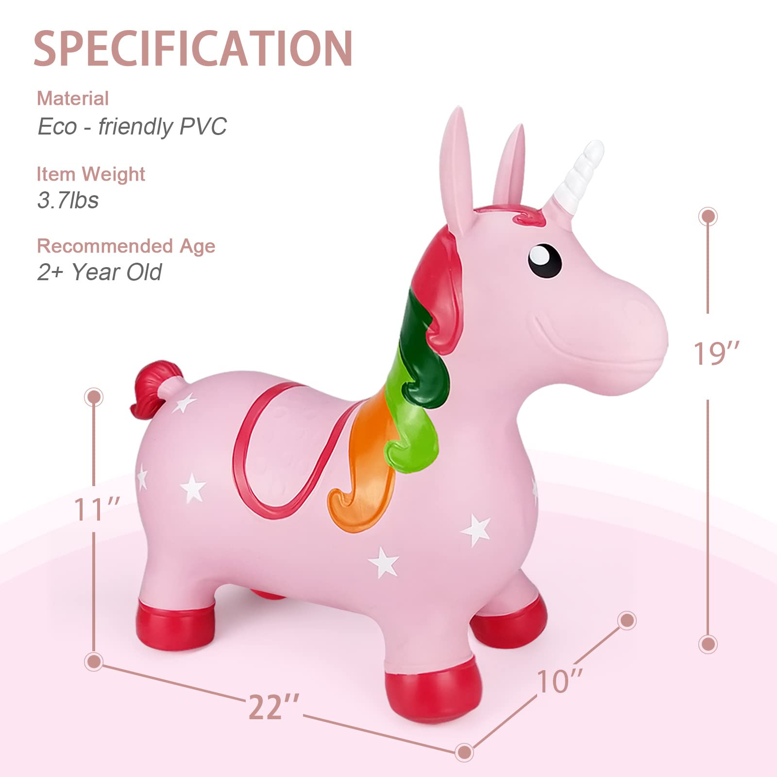 INPANY Unicorn Hopper inflation demo shows quick setup process