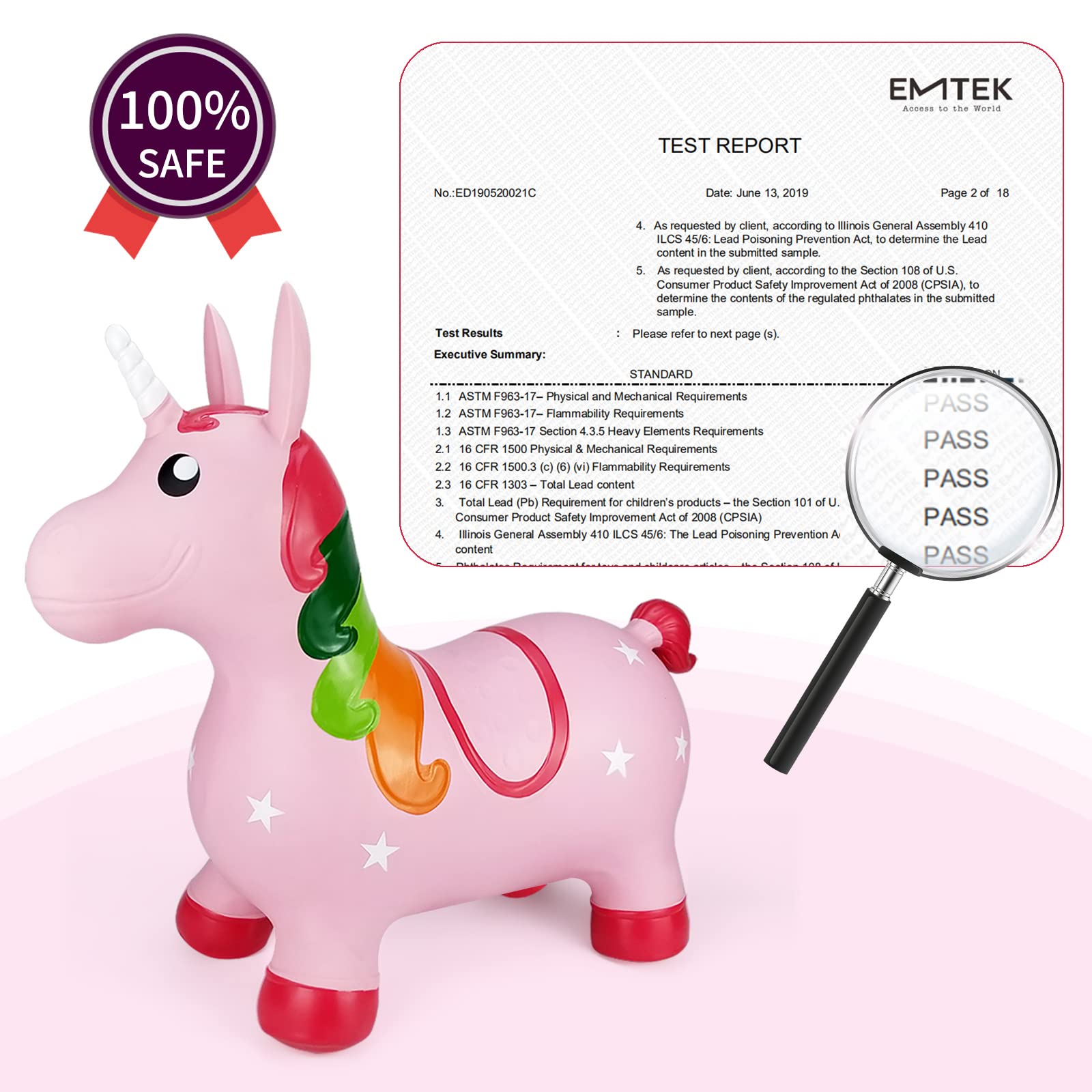 INPANY Unicorn Hopper gift-box ready packaging for gifting