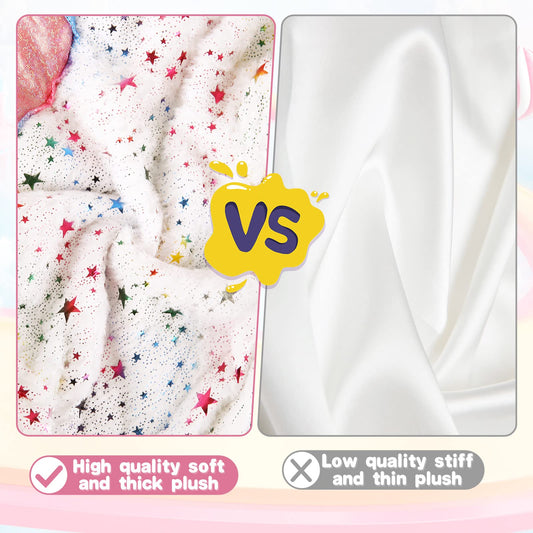 INPANY unicorn hopper soft plush cover offers cozy, wipe-clean comfort.