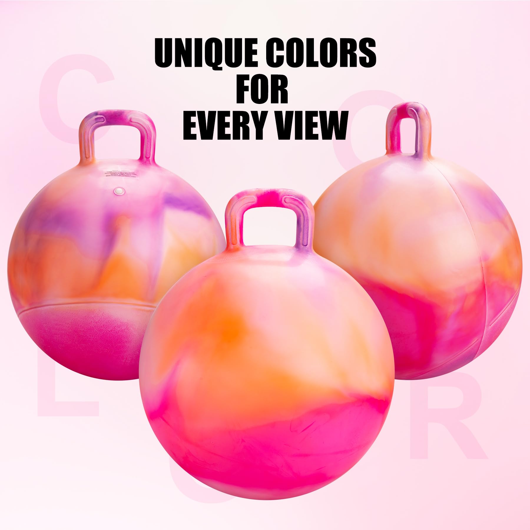INPODAK Hopper Ball in bright colors to spark active play.