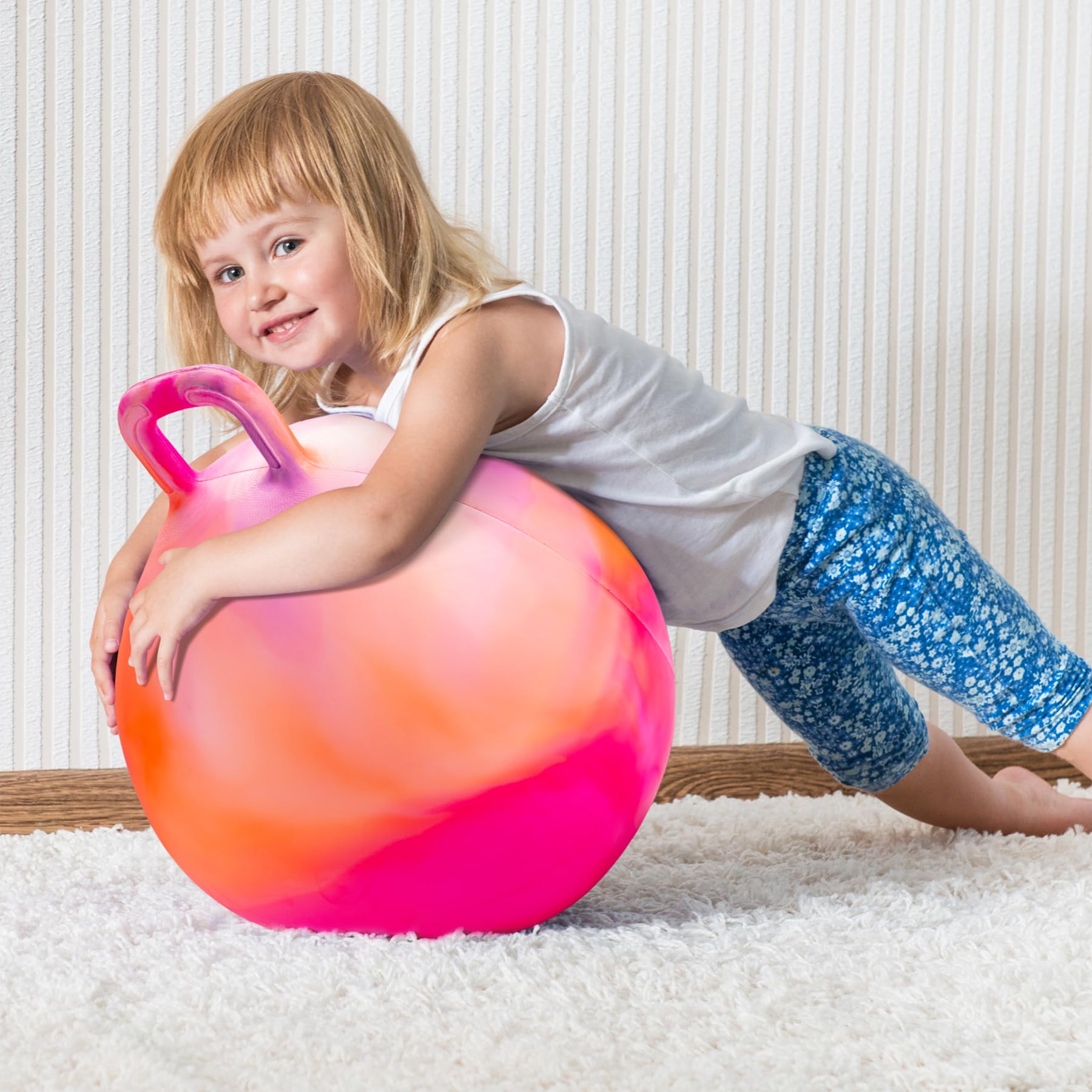 Indoor and outdoor use with INPODAK Hopper Ball for versatile play.