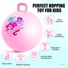 INPODAK hopper ball with pump included, easy inflation for quick setup.