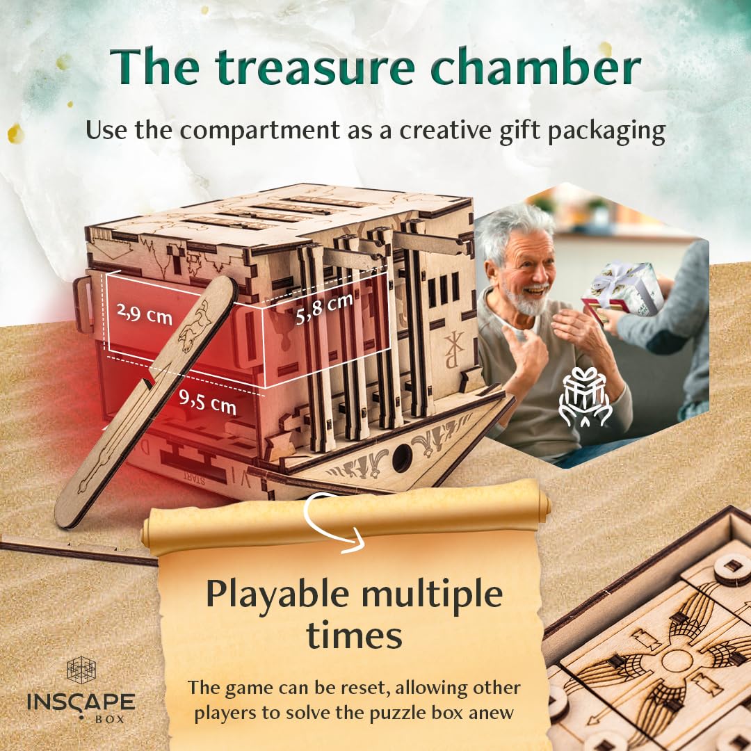 INSCAPE Caesar's Riches Puzzle Box coin reveal invites continued puzzle adventures