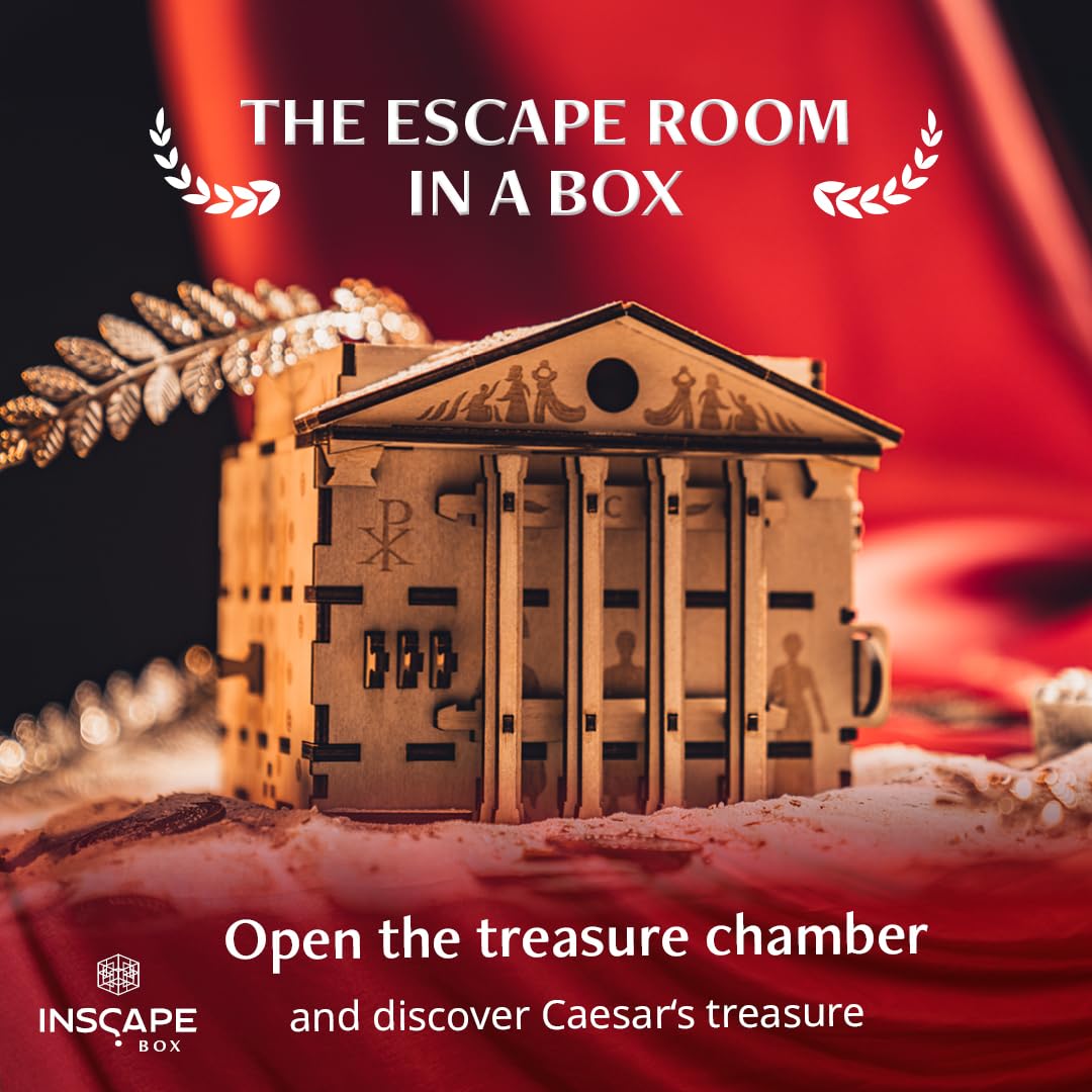 INSCAPE Caesar's Riches Puzzle Box reusability after solving supports repeat play