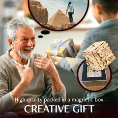 INSCAPE Gift-ready puzzle box makes a memorable present for puzzle lovers.