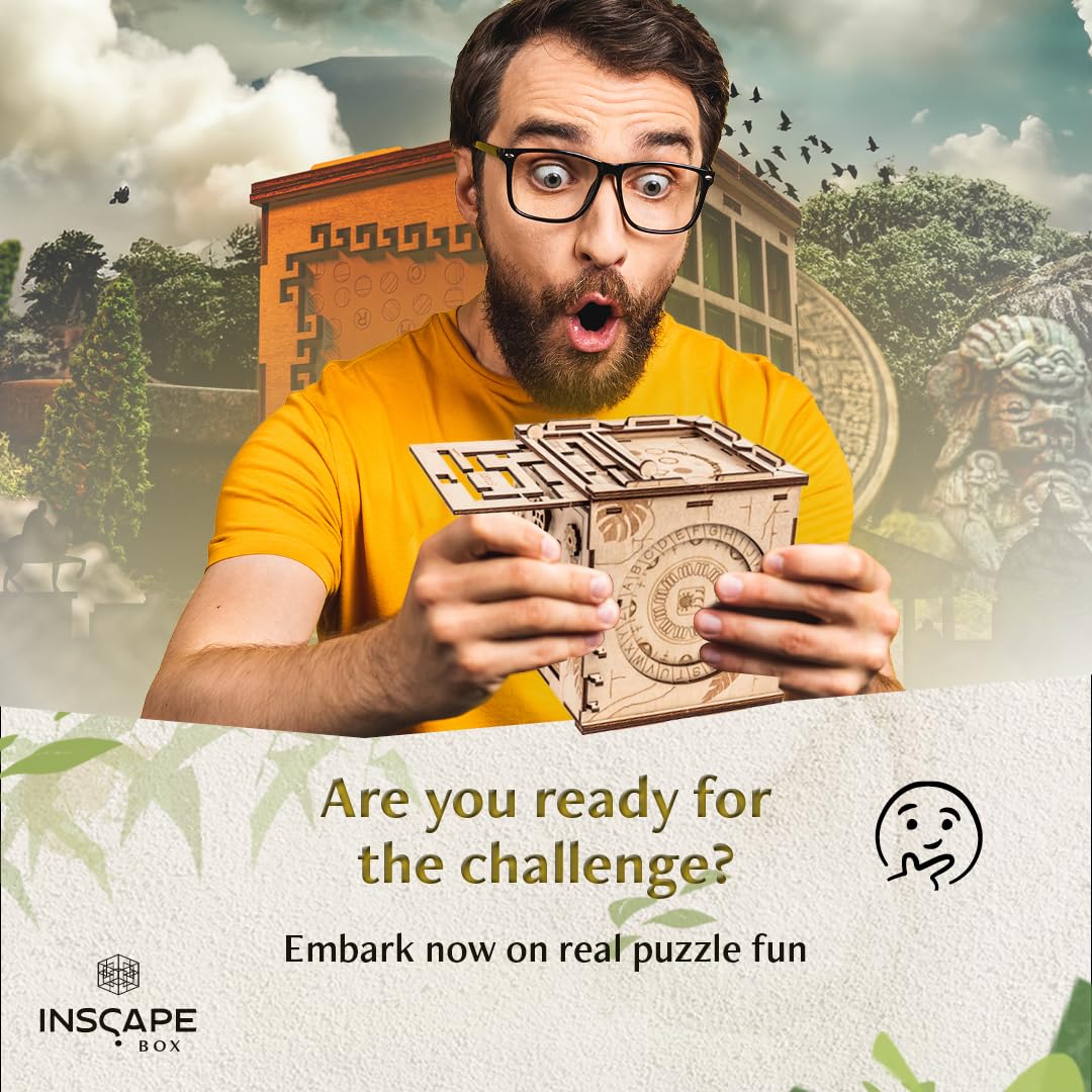 INSCAPE Maya's Myths 3D puzzle pieces provide tactile challenge for group play