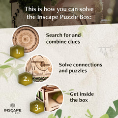 INSCAPE Maya's Myths hidden compartments offer secret storage for small gifts