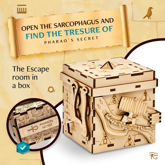 INSCAPE Puzzle Box assembly closeup reveals handcrafted 148 parts for a tactile challenge.