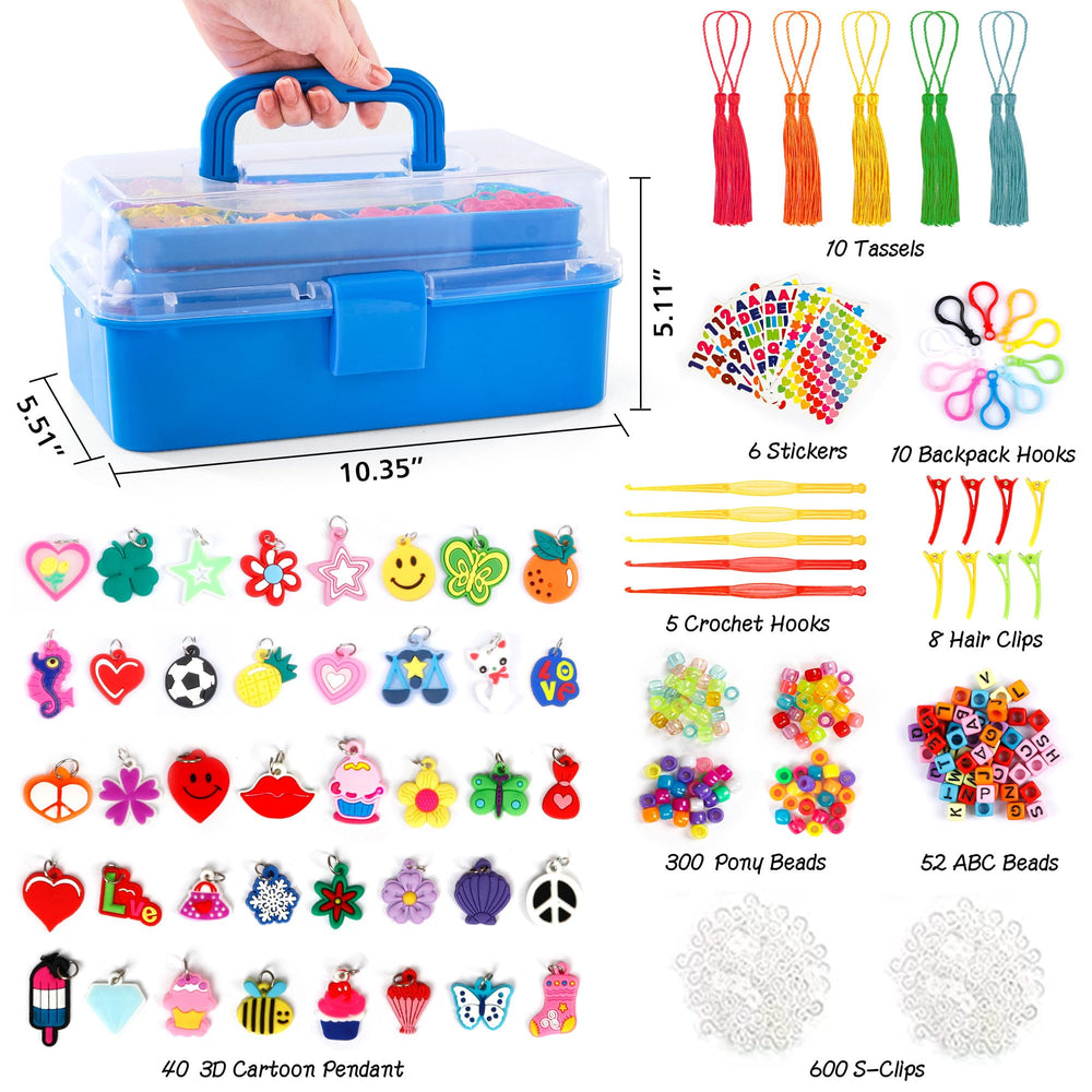 INSCRAFT 28-color rubber bands offering bright variety for designs.