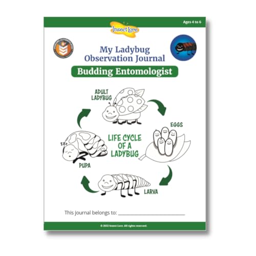 Insect Lore Ladybug Land larvae voucher ships 10-15 live larvae for hands-on learning.