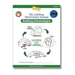 Insect Lore Ladybug Land larvae voucher ships 10-15 live larvae for hands-on learning.