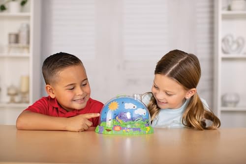 Insect Lore Ladybug Land dome highlights life cycle metamorphosis for curious learners.