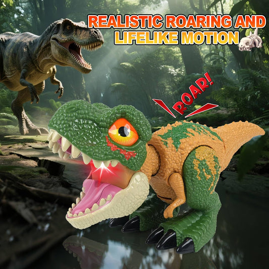 INSFUN dinosaur toy mouth roars for exciting pretend adventures