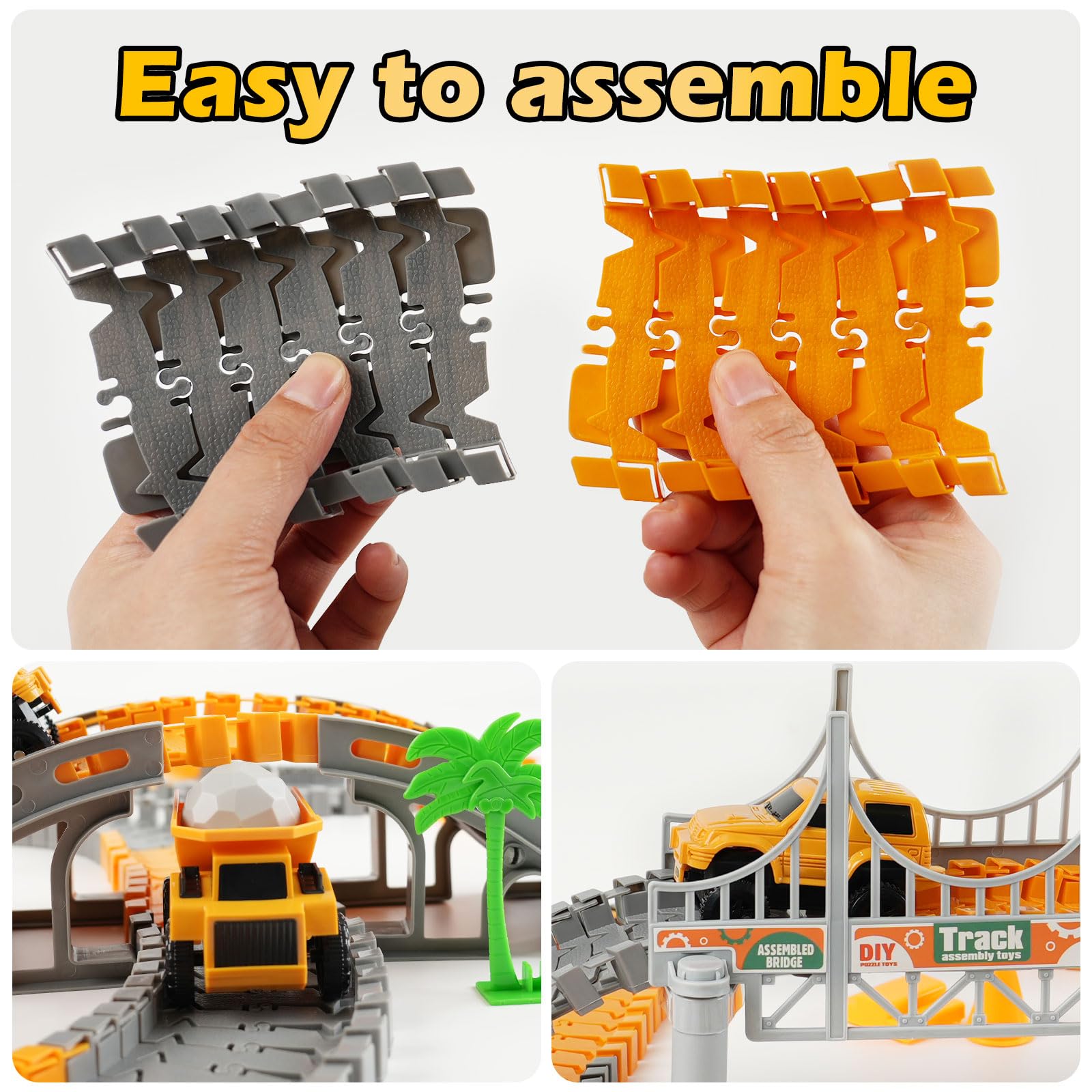 INSFUN widened track section highlights stability and smoother turns.