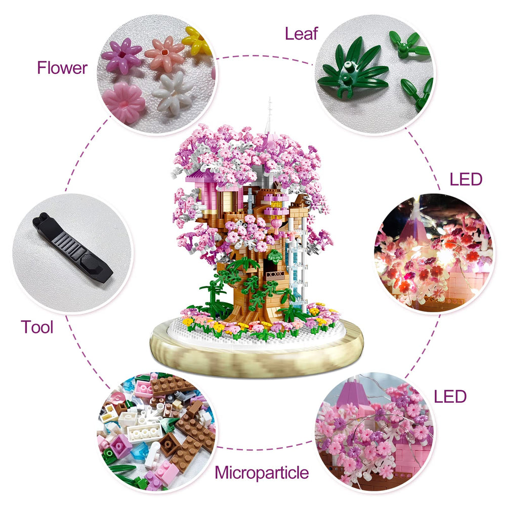 Insgen micro-particle blocks 1382 pieces enable precise, satisfying creativity.