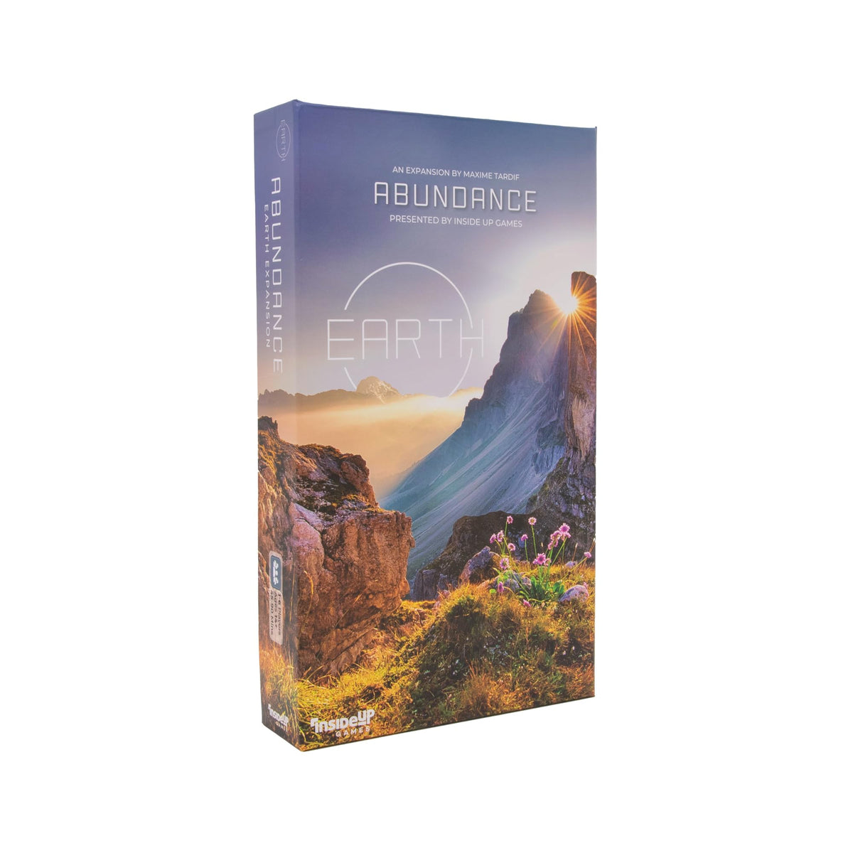 Inside Up Games Earth: Abundance seed resource card boosts strategic planning.