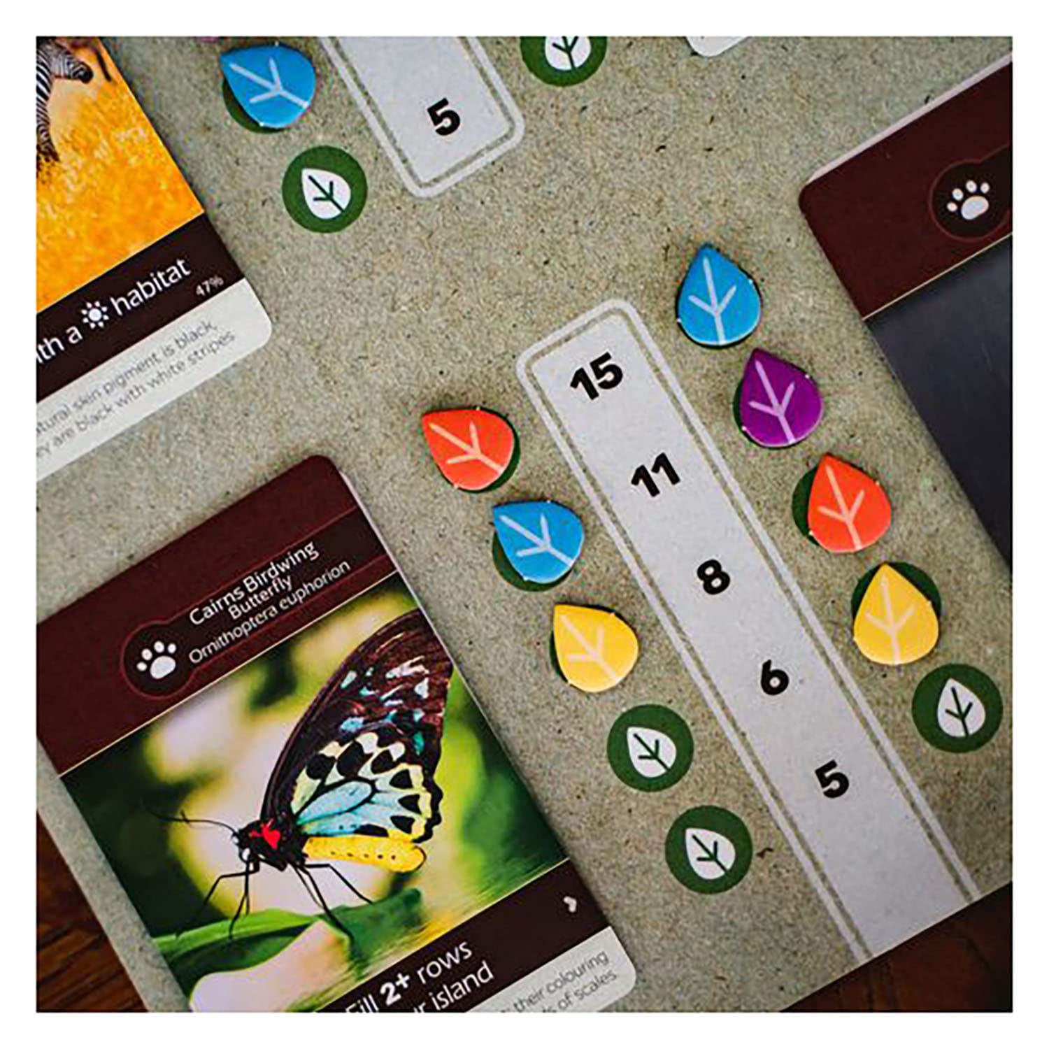 Inside Up Games Earth: major/minor benefits guide turn-based decisions.