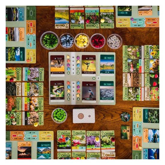 Inside Up Games Earth: tableau growth visible on a thriving island map.
