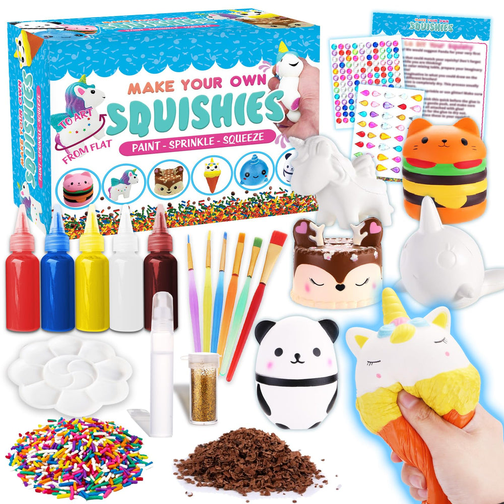 Insnug dessert squishies paint-kit for kids' creative sensory play