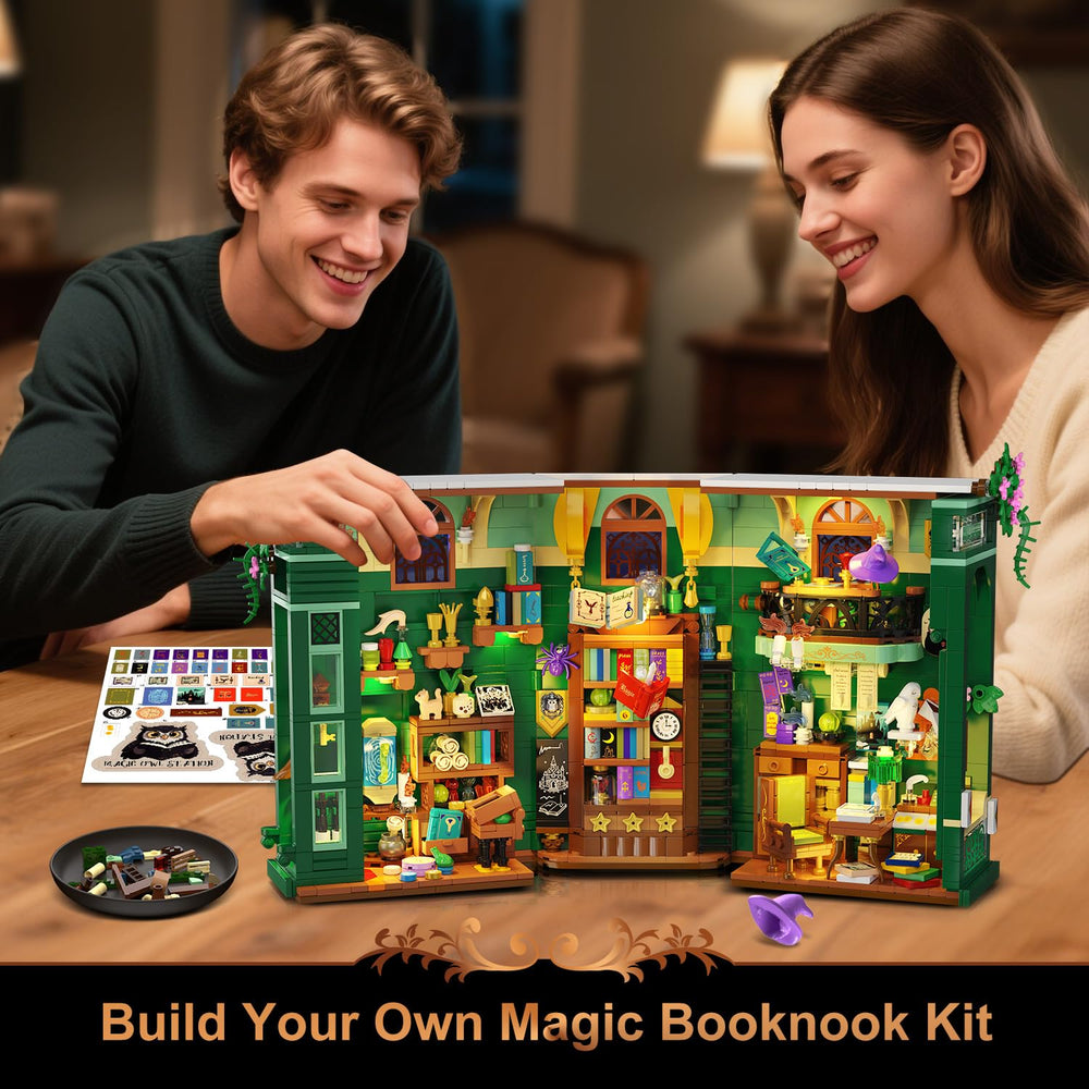 INSOON Magic Owl Station building pieces for creative family time.