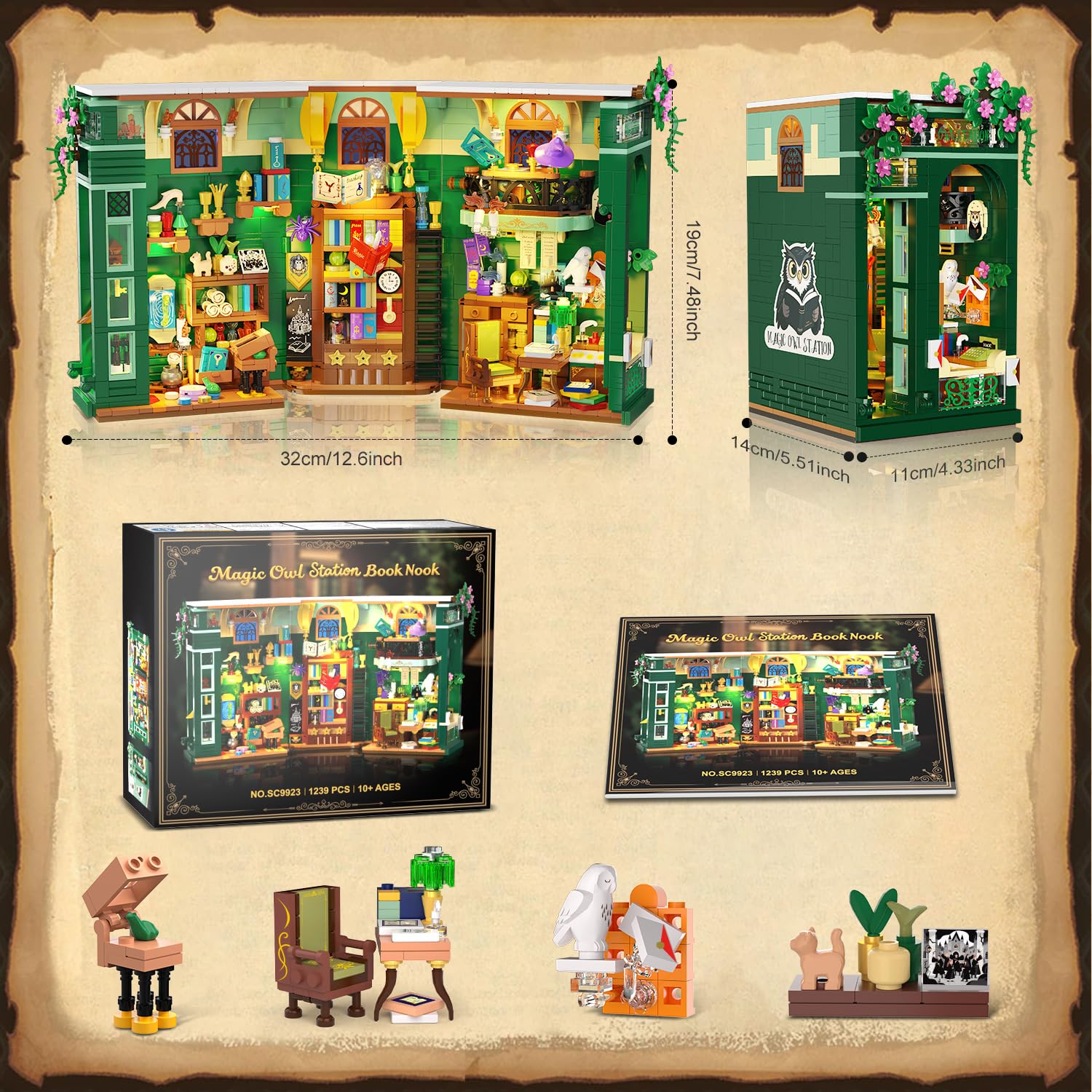 INSOON Magic Owl Station gift packaging for birthdays or holidays.