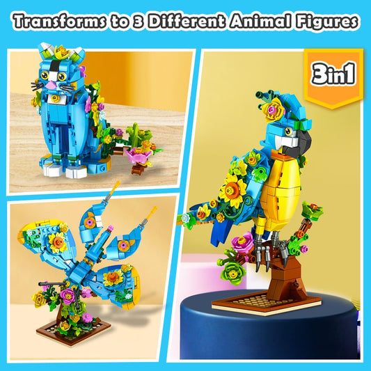 INSOON 3-in-1 butterfly figure with vibrant wings for visual joy