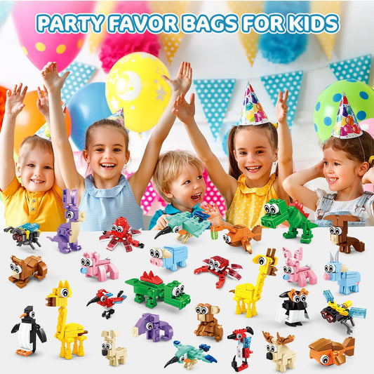 INSOON bee blocks for kids party favors, bright colors boost visual discrimination.