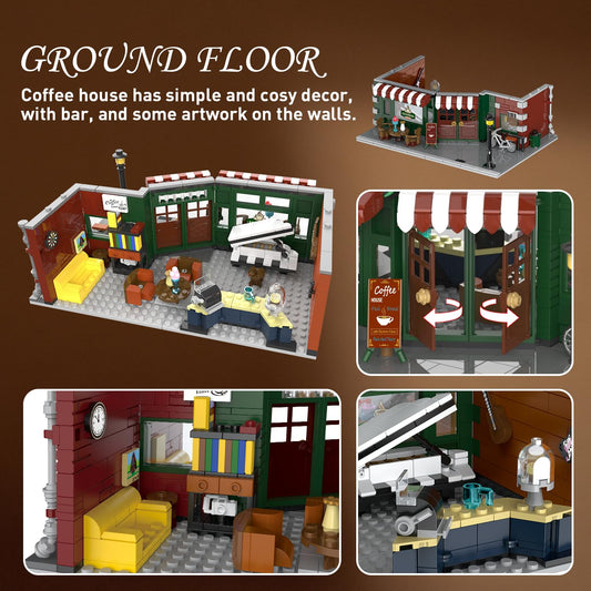 INSOON Coffee House first-floor coffee bar interior—cozy seating and detailed decor.