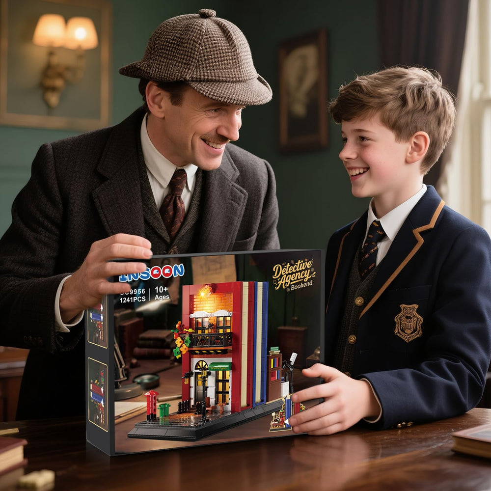 Insoon Detective Bookend Gift-Ready packaging makes a thoughtful present