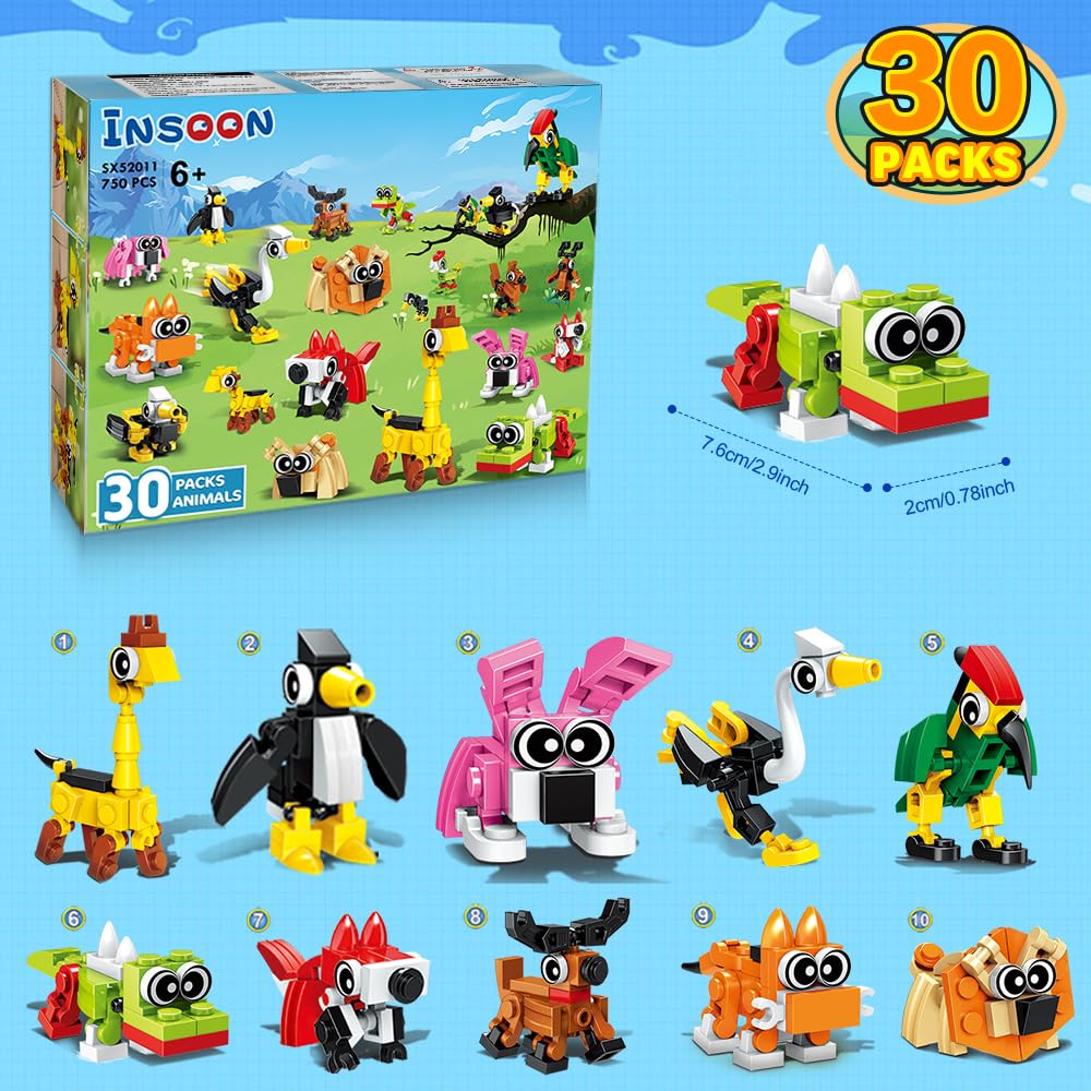 INSOON gift ideas for birthdays and holidays with a 750-piece set.