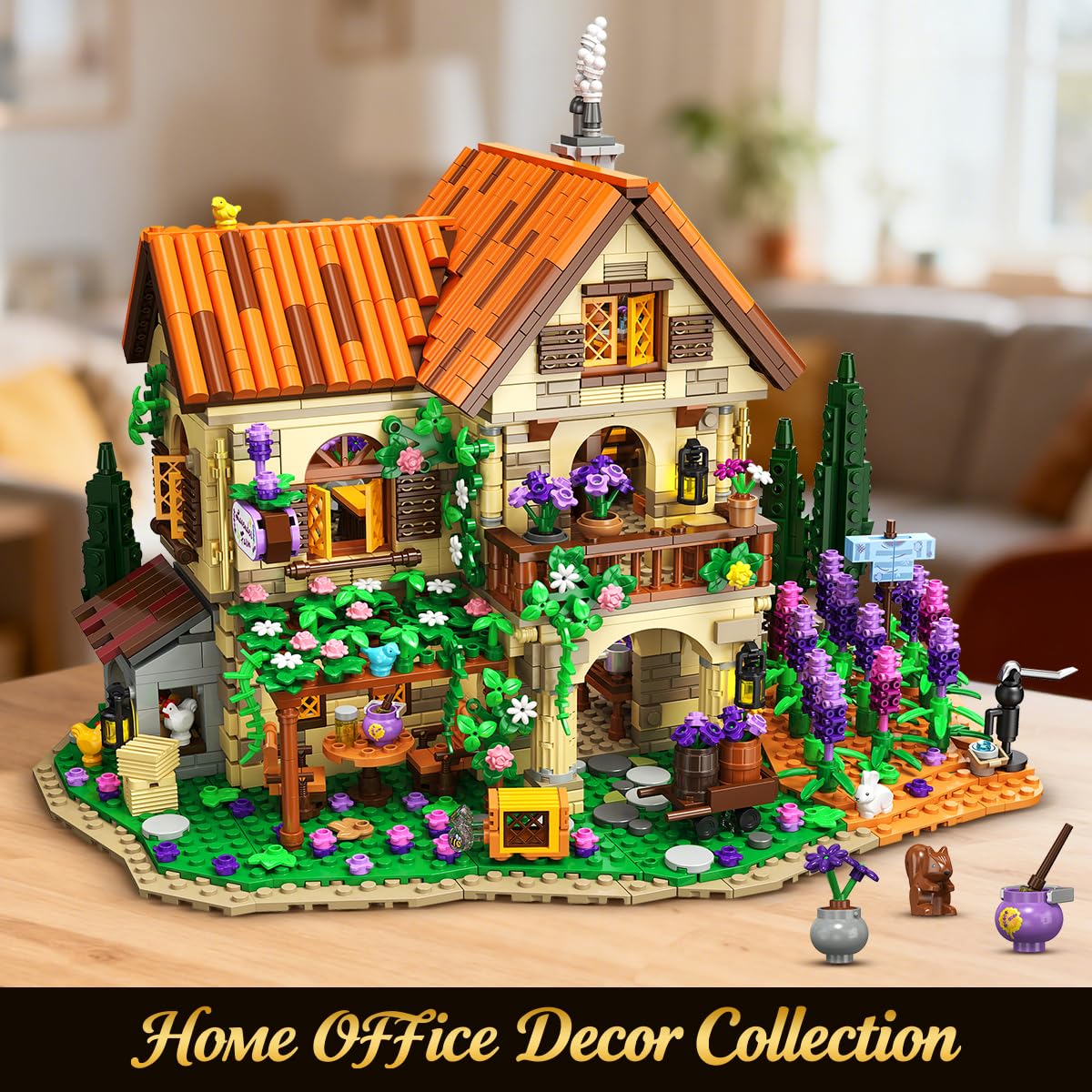 INSOON Lavender Manor House closeup detailed workshop view for inspiration.
