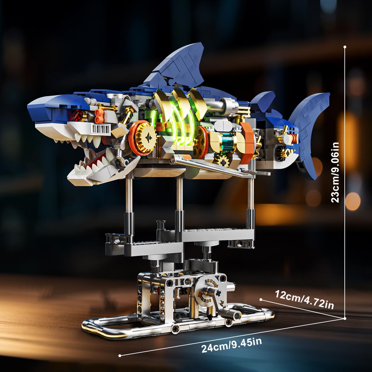 INSOON Full model assembled reveals a lifelike ocean predator in intricate detail