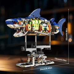 INSOON Full model assembled reveals a lifelike ocean predator in intricate detail