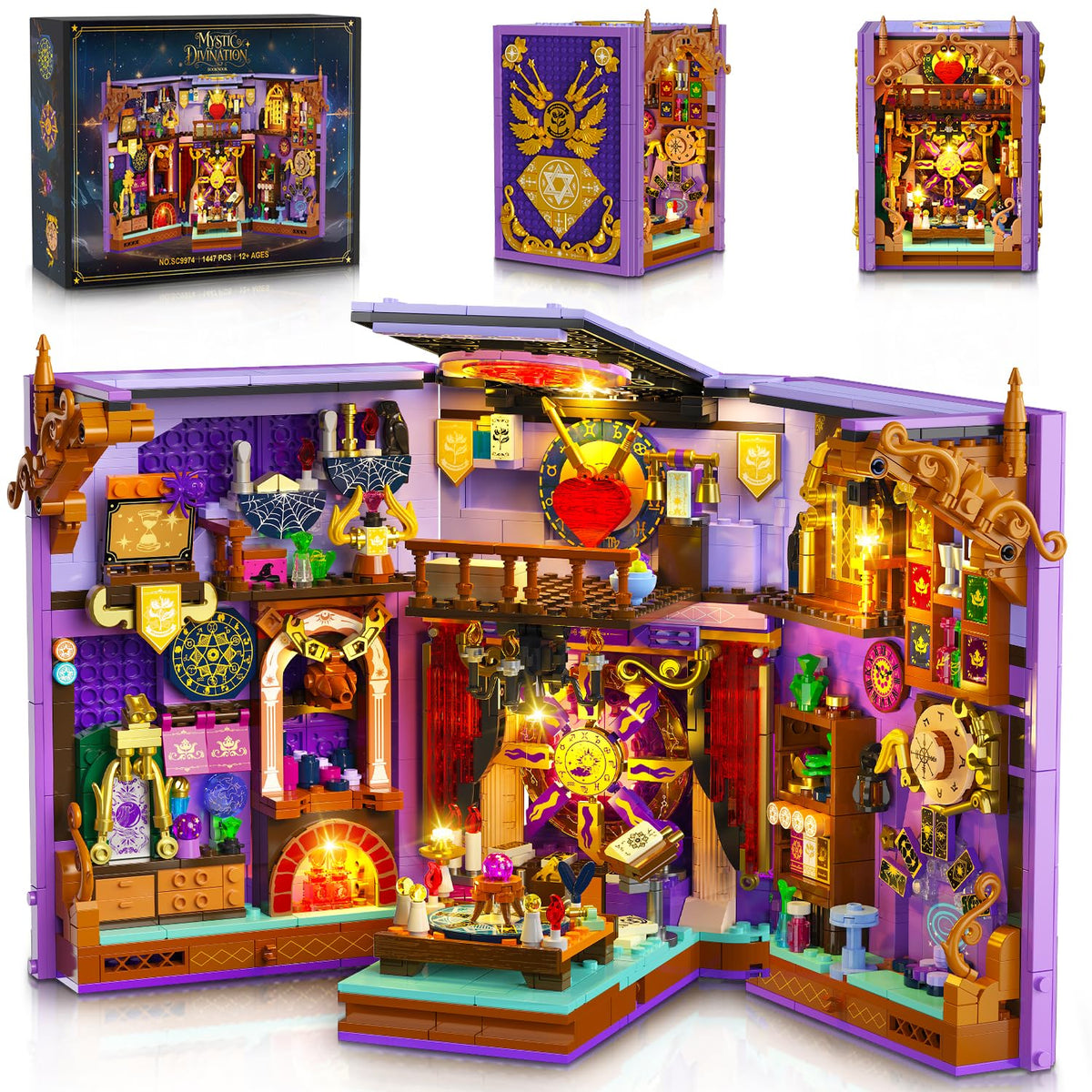 INSOON Mystic Divination Book Nook assembly setup for display