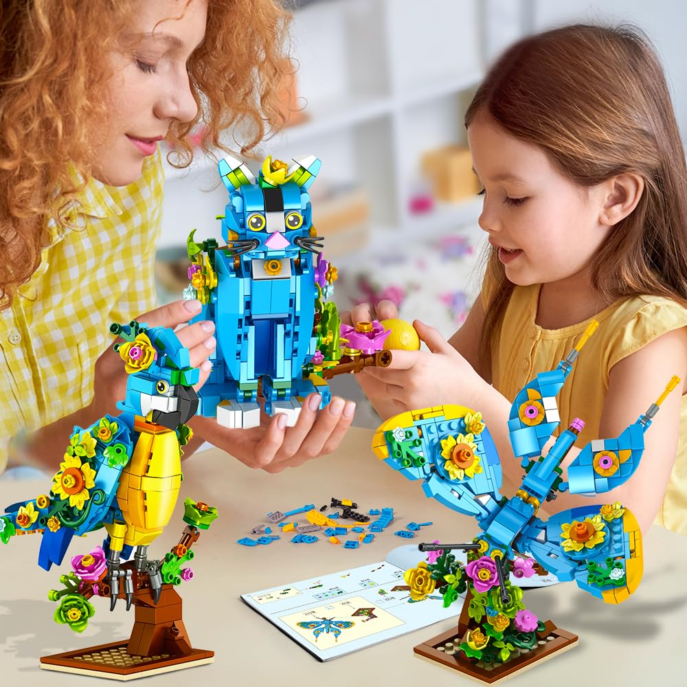 INSOON parrot wings detail enables lifelike posing and display