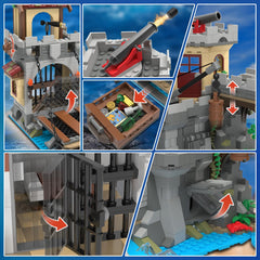 INSOON pirate ship detailed build showcases craftsmanship and storytelling potential.