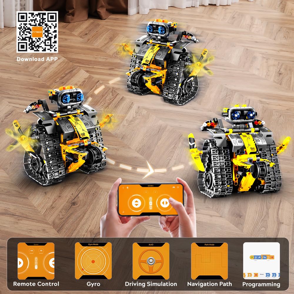 INSOON robot remote control range up to 20 meters.