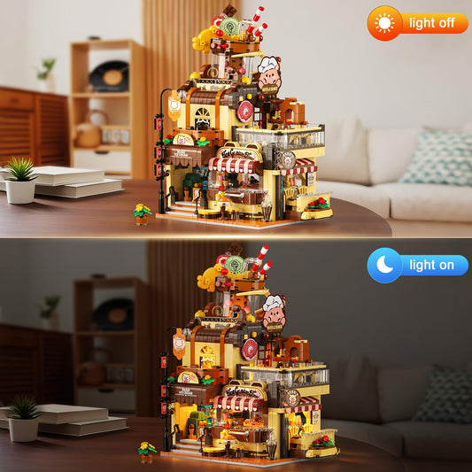 INSOON Sundae cup with lights highlights the dessert counter detail.