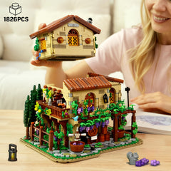 INSOON Vineyard Castle Building Kit captures architectural charm for collectors.