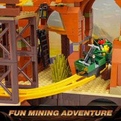 INSOON Western Roller Coaster dusty road signs guide routes and spark exploration in play sessions.