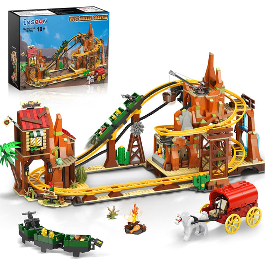 INSOON Western Roller Coaster mine cavern demonstrates rugged play and immersive display potential.