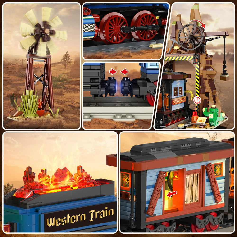 Insoon Windmill rotor adds authentic western scenery and dynamic tabletop visuals