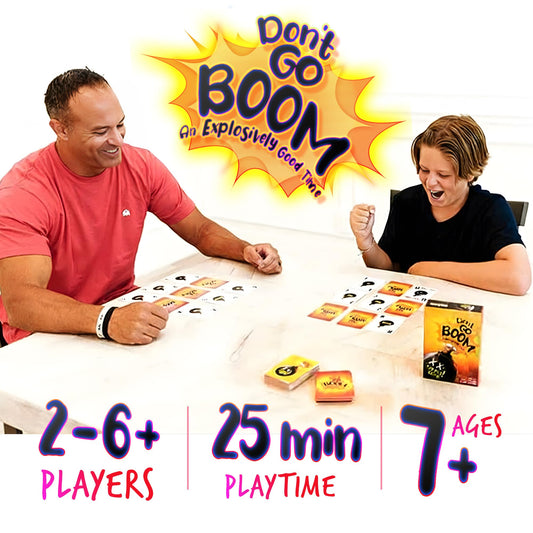 Inspiration Play Don't Go Boom big bomb card adds tense excitement