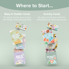 Inspire My Play cleanup and storage card keeping activities organized