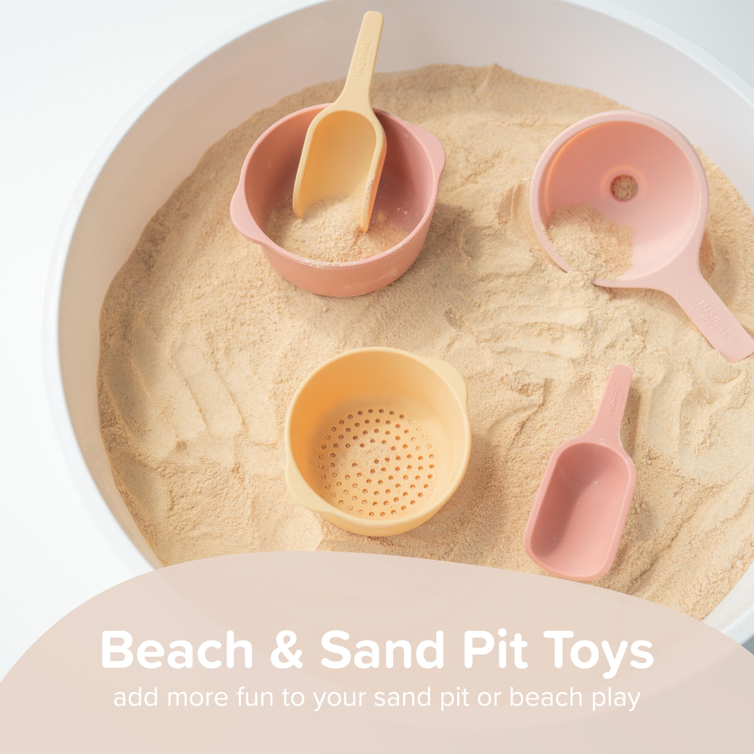 Inspire My Play dishwasher-safe bowls, quick cleanup after messy sessions.